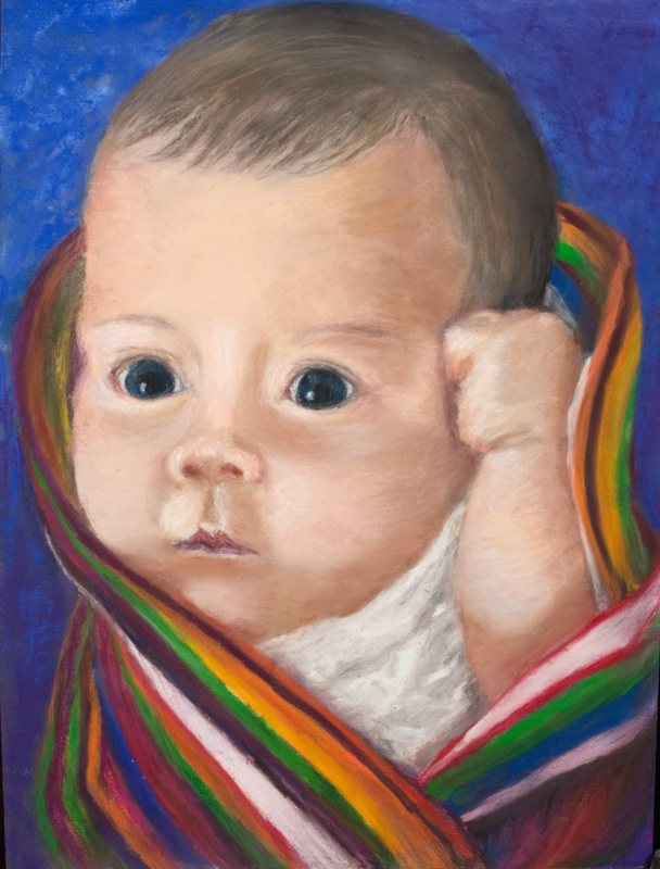 El Nino by artist Cecile Clause de Ramirez